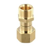1Pc M22 15mm Rame Idropulitrice Girevole Connettore per Facile Installazione