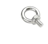 1Pc M3 M4 M5 M6 M8 M10 M12 Bullone ad Occhiello 304 Acciaio Inossidabile Viti di Sollevamento Marine Anello Foro ad Anello for Cavo Bullone for Fune(70mm)