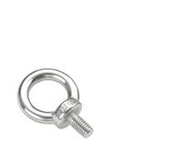 1Pc M3 M4 M5 M6 M8 M10 M12 Bullone ad Occhiello 304 Acciaio Inossidabile Viti di Sollevamento Marine Anello Foro ad Anello for Cavo Bullone for Fune(12mm)