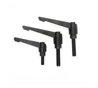 1PC M4 M5 M6 M8 M10 M12 M16 Maniglia regolabile con filettatura esterna maschio Manopola Bullone Vite Leva di serraggio Macchinari Vite Maniglia(Screw M6x10mm)