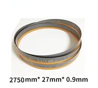 1pc M42 Durevole 2750mm* 27mm* 0.9mm* 4/6 Punta M42 TPI Seghe a nastro bimetalliche for profili di tubi in acciaio inossidabile HSS(2750 4-6tip)