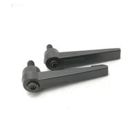 1PC M5 M6 M8 M10 Maniglia di serraggio Bullone Leva di serraggio Macchinari Forma a L Maniglia regolabile Bloccaggio Filettatura maschio esterna Manopola Vite(M6X16)