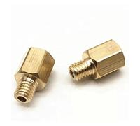 1pc M8x1mm-1/4" BSP Female To Male Straight Brass Pipe Connector CBQZCHWDKT