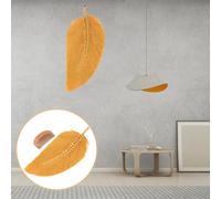1pc Macrame Wall Hanging Leaf Bohémien Tapestry Decor d'arte intrecciata