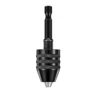 1PC Mandrino 0.3-3.6mm Mini 3 Jaw Adattatore for punta senza chiave a cambio rapido 3.4/3.6/6.5/8mm Strumento for dispositivo di fissaggio con morsetto elettrico (Color : 0.3-6.5mm 6.35mm)
