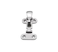 1pc Marine Boat Stainless Deck Lock Down Clamp Deck Hasp Locker Anti-Rattle Latch Fastener Marine Hardware Laundry Chute Gate Durata