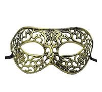 1PC Masquerade Mask Vintage Roman Mask - Maschera retrò per Halloween, Carnevale, Mardi Gras, Cosplay Party Decoration,Style 19