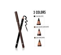 1PC Matite per sopracciglia impermeabili Microblading Penna per sopracciglia Occhi a prova di sbavature Trucco Pro Eyeliner Pen naturali definite (03#Marrone)