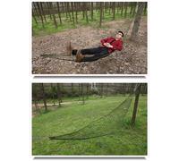 1PC Meshy Rope Hammock Nylon Rete per dormire Letto a rete ispessita per sport