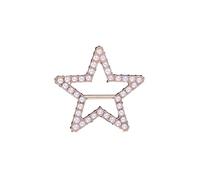 1pc Metal Corner Knotted Buttons Ring Scarf Button Shirt T-shirt Hem Knotted Waist Buckle Clothing Accessories per donne ragazze accessori decorativi(Gold star)