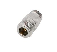 1Pc Metallo N Femmina A N Femmina Jack Adattatore Coassiale Coassiale RF Tipo N Convertitore di Connettori a Barilotto Dritto