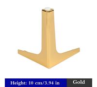 1PC Metallo Triangolo Mobili Gambe Armadietto Armadio Divano Piedi Ricambio