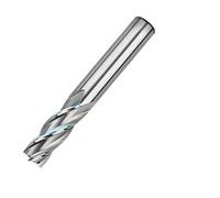 1pc Mills High Metal Cutter 4 Flauti Denti Strumento di fresatura in alluminio Fresa for chiave a posto(8.5mm)