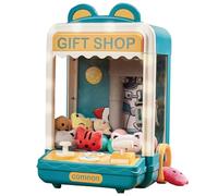 1pc Mini Claw Machine Suoni regolabili e Music Kids Claw Machine con mini peluche & Capsule Toys Game Arcade Game Mini distributori di compleanno Regi di compleanno per ragazze 1