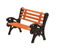 1Pc Mini Panca In Resina Miniatura Fata Giardino Panchina Per La Decorazione Domestica