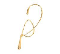 1Pc Moda Geometrico Ear Cuff per le Donne Esagerato Linea di Torsione del Metallo Senza Piercing Gioielli Regali Abbigliamento Casual, Gold, Metallo
