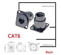 1Pc Modulo Di Tipo D in Metallo RJ45 CAT6 E USB 2.0/3.0 E Presa Tipo C E Hdmi-Ja