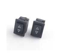 1pc momentary rocker switch 3 flat pins,both sides spring to middle after released