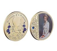 1pc Moneta Commemorativa, La Principessa Diana Collezione Regalo, Souvenir Coin (Golden)
