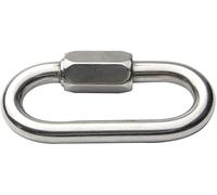 1Pc Moschettone in acciaio inox con chiusura a vite Gancio a scatto Clip per esterniUtile e alla moda