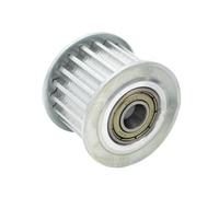 1pc MXL 32T Puleggia folle con/senza denti 7mm/11mm Larghezza cinghia Cuscinetto puleggia 3/4/5/6mm Bore Cinghia dentata Puleggia folle(4mm,With teeth 7mm)