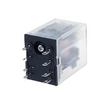 1PC MY2P HH52P MY2NJ DPDT Relè intermedio elettromagnetico generale a bobina miniatura con base a zoccolo LED AC DC(DC,24V)