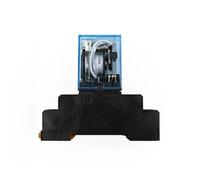 1Pc MY4NJ Elettronico Micro Mini Relè Elettromagnetico 5A 14PIN Bobina 4DPDT Con Base Presa PYF14A DC12V 24V AC110V 220V(AC 220V)