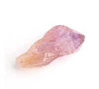 1PC Natural Purple Titanium Quartz Pietre grezze Pendenti a punta Cristalli grezzi Pietra for capelli nera Bellissimo cristallo decorazione della stanza (Color : 5-10g, Size : Purple Titanium)