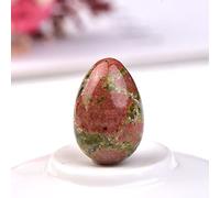 1PC Naturale Ametista Quarzo Rosa Uovo Lucido Giada Cristallo Palla Uovo Donne Kegel Esercizio Massag Regali,Verde Chiaro Collezioni di casa