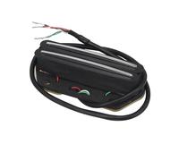 1PC Nero Alnico 5 Dual Rails Bridge Pickup Chitarra Elettrica Mini Humbucker Pickup Per Chitarra TL(6-7K)