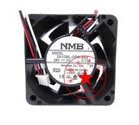 1PC NMB 2410ML-05W-B69 6025 DC24V 0.17A 6CM inverter cooling fan #