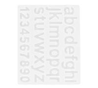 1Pc Numeri Lettere Stampo Antiaderente Strumento per la creazione di gioielli