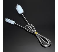 1PC Nylon Yarn Aquarium Spazzola a doppia testa Acquario Spring Cleaning Tool