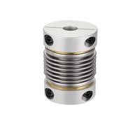1pc OD 16mm, lunghezza 27mm accoppiamento flessibile a soffietto in lega di alluminio adatto per macchine utensili CNC
