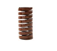 1PC OD 18mm ID 9mm Lunghezza 20-90mm Giallo/Blu/Rosso/Verde/Marrone Spirale Stamping Compression Die Molla 65MN in acciaio multifunzione(18x9x80mm,Brown)