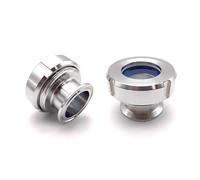 1PC OD51mm 2" Tri Clamp Sight Glass SS304 Stainless Steel Inline Viewer YZWRWRMKTB
