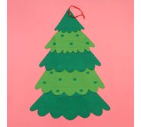 1PC ornamenti fai-da-te per albero di Natale fai-da-te patchwork a cinque