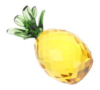 1Pc Ornamento di cristallo di ananas Decorazioni da tavolo creative Regalo da