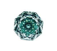 1Pc Paraiba Blu Ottagono Rosa Taglio Cubic Zirconia Pietra Sciolta Per La Creazione di Gioielli Anello Ciondolo Orecchino Artigianato, 7.0mm, Moissanite