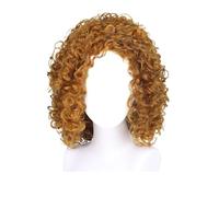 1pc parrucche bionde corte soffici sintetiche for le donne alla moda lunghezza della spalla ricci stile dolce ragazze festa quotidiana drag queen