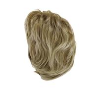 1pc parrucche corte for le donne capelli sintetici parrucca riccia bionda mista con frangia for la madre regalo fibra resistente al calore costume vecchia signora
