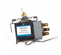 1PC Parti del frigorifero WDF18-L/WDF20-L/WDF19-K/WPF22-L/WPF24-L Termostato frigorifero 250V Regolatore di temperatura in metallo for uso domestico (Size : A4)