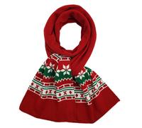 1pc Pattern natalizio Scarf Parente-Child Neck Head Scarf Delicate Neckerchief