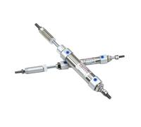1pc PBJ dimensioni della penna corsa regolabile cilindro 16 20mm alesaggio doppio effetto stelo singolo estensione regolabile cilindro pneumatico CDJ2B-XC8(CDJ2B10-50-30-XC8)