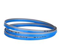 1pc per il taglio di legno e metallo 1000-5000mm X 13X0.63mm Lama per sega a nastro 1/2 "X 0.025" Lama per sega a nastro bimetallica (Colore : 6 TPI, Taglia : 1510mm)