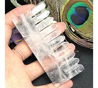 1pc pettine di cristallo di quarzo rosa ametista naturale pettine for massaggio dei capelli a denti larghi collezione di regali di pietre preziose decorazioni per la casa