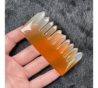 1pc pettine di cristallo di quarzo rosa ametista naturale pettine for massaggio dei capelli a denti larghi collezione di regali di pietre preziose raccolta domiciliare