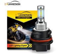 1PC PH11 CSP LED Lampadina del faro della moto Fascio alto-basso Bianco DC10-30V