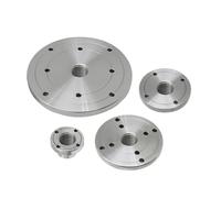 1pc Piastra frontale for tornio for legno for M33 M18 1 pollice filettato for tornio for la lavorazione del legno Mandrino 2 "3" 4 "6" Flangia frontale (Color : M33 x 3.5 75MM)