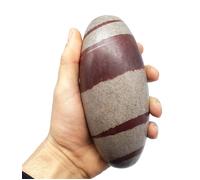1pc pietre dure minerali burattati burattata shiva lingam 15 cm circa